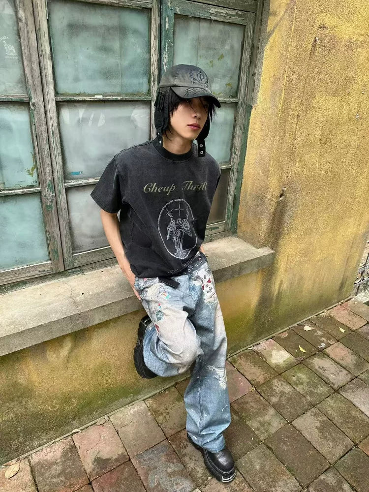 CENSMADE Vintage Muse Print Tee