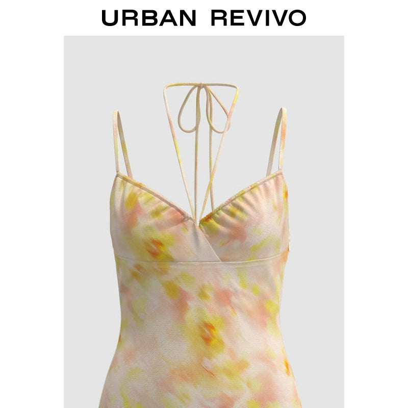 URBAN REVIVO Wave Hipster Neck Dress