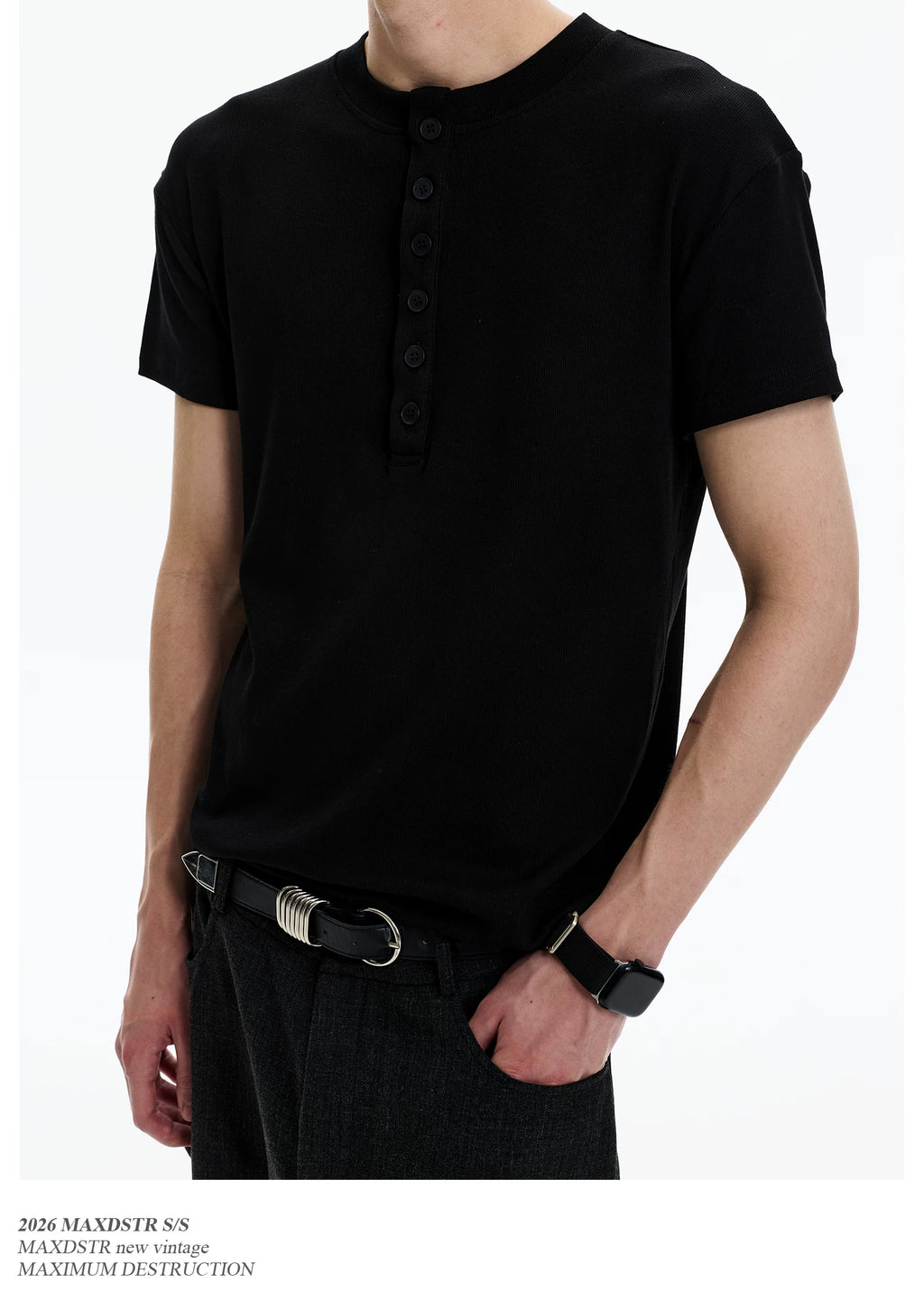 MaxDstr Slim-fit Waist Tee