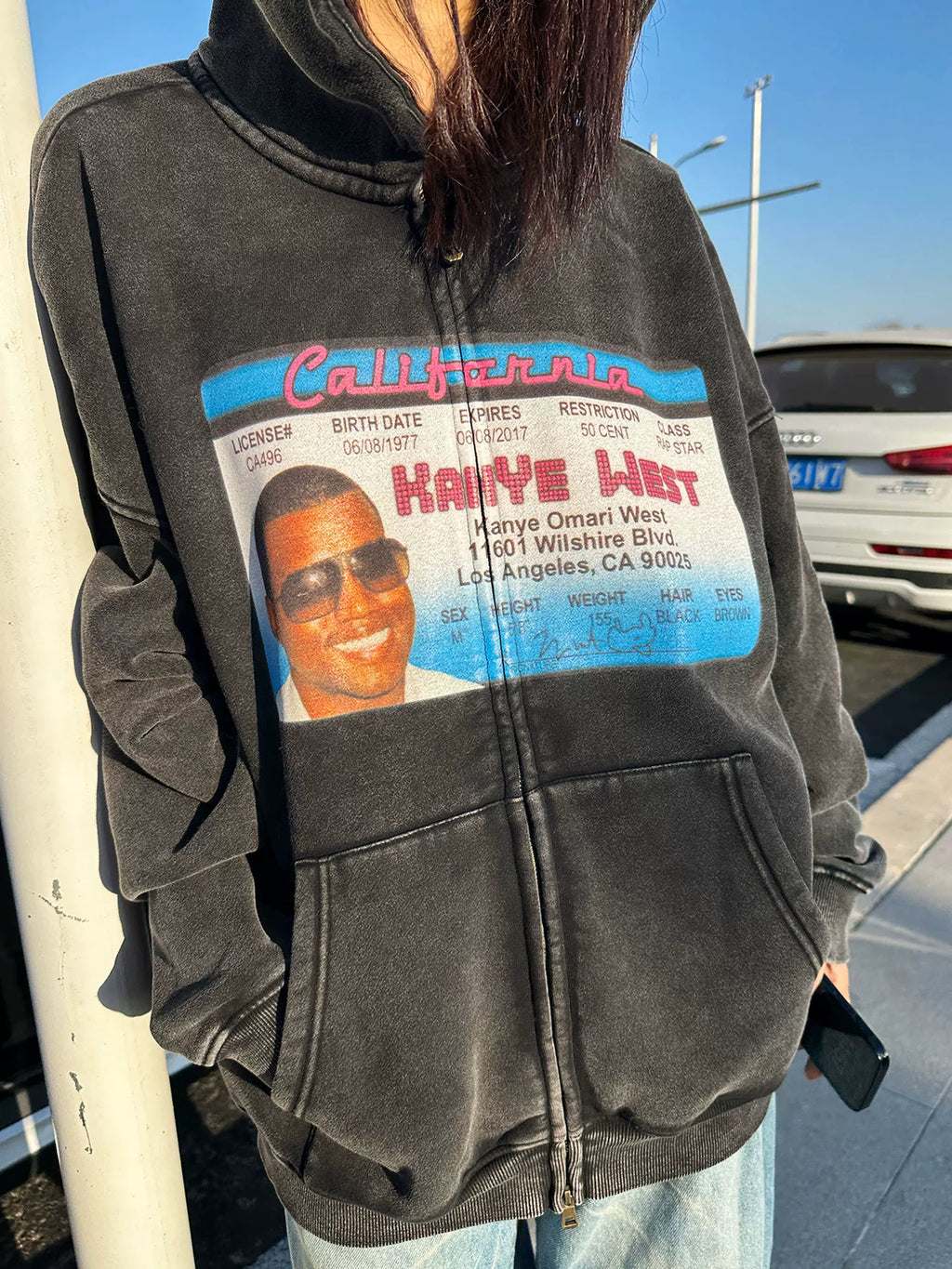 DKNT Kanye Y2K Zipper Jacket