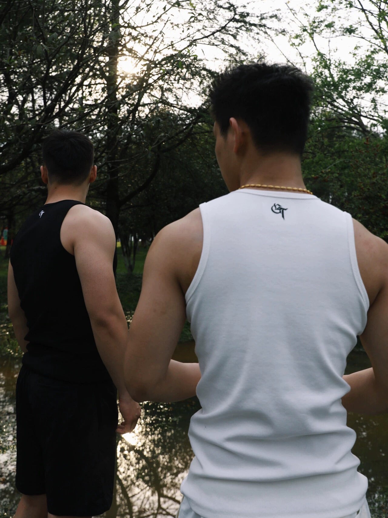 GTAL Embroidered Slim-fit Threaded Vest