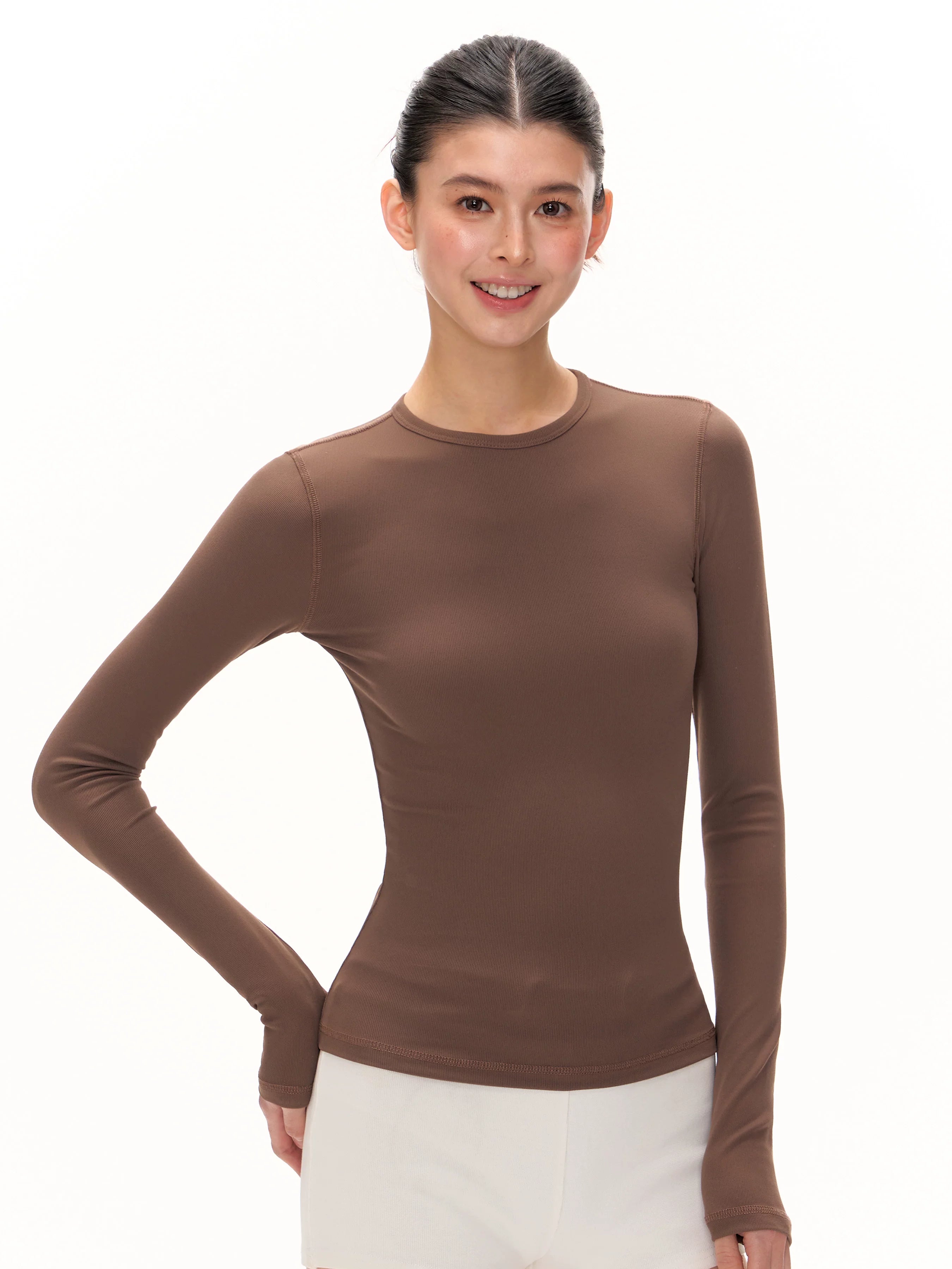 Ariseism Vintage Slim Simple Long Sleeves