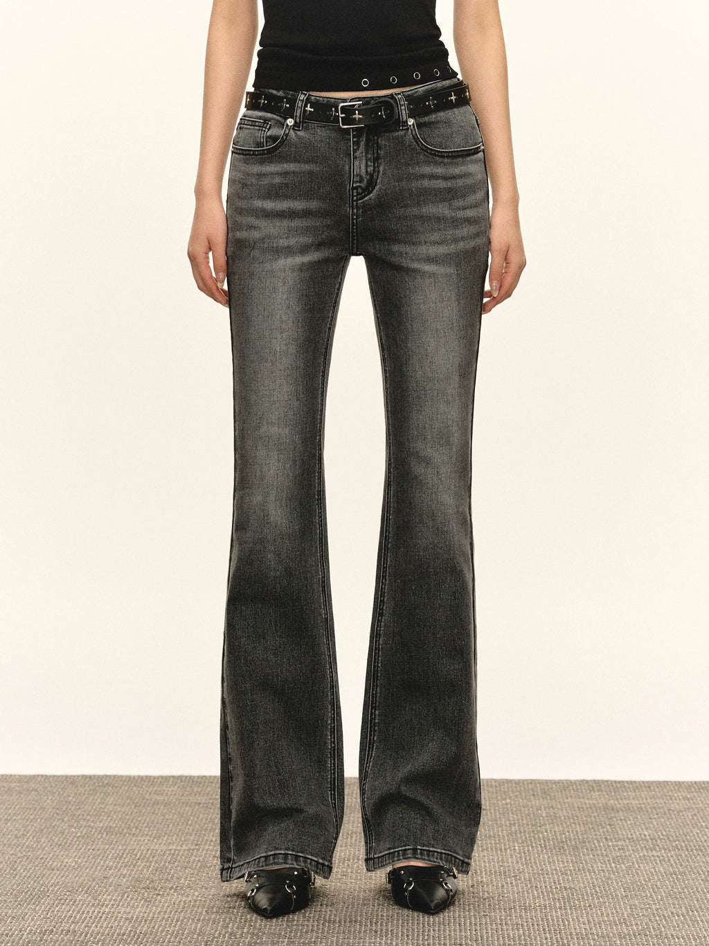 Ariseism Vintage Wash Casual Jeans