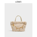 LOSEA Shell Chain Casual Plush Bag