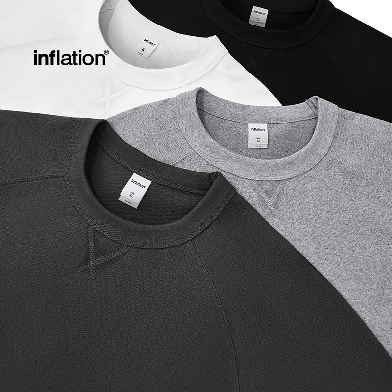 INF Heavy-duty hemp cotton shoulder-plugged Tee
