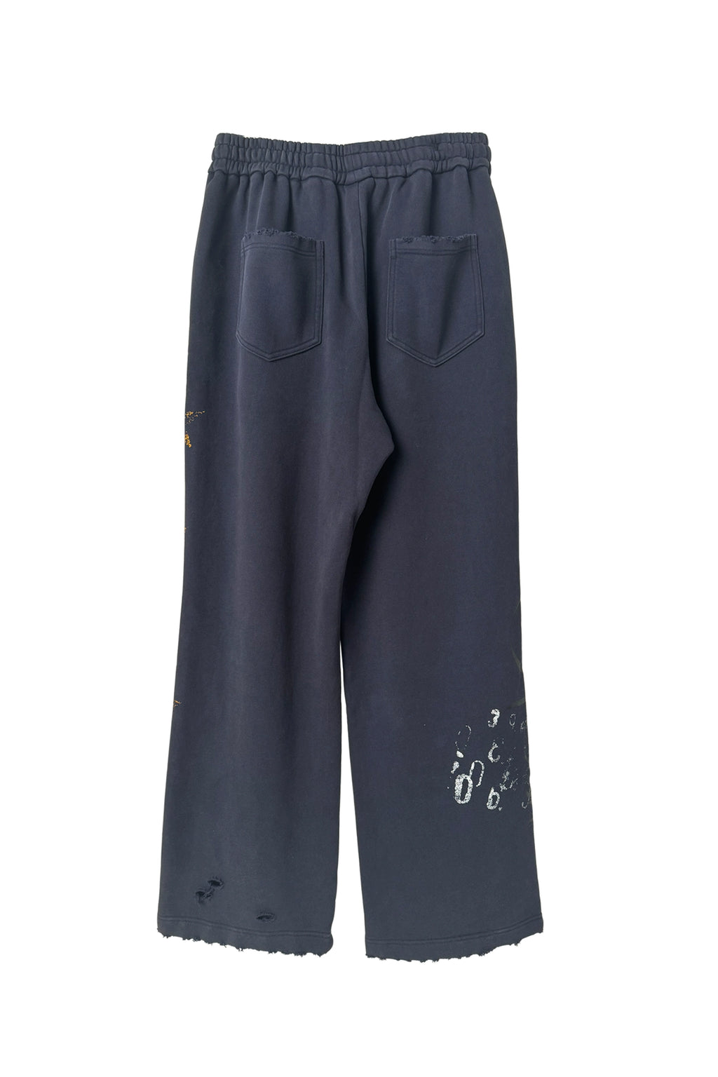 Human Star Print Loose Casual Trousers