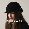 ZHENWEI Wool Daughter Woolen Beret