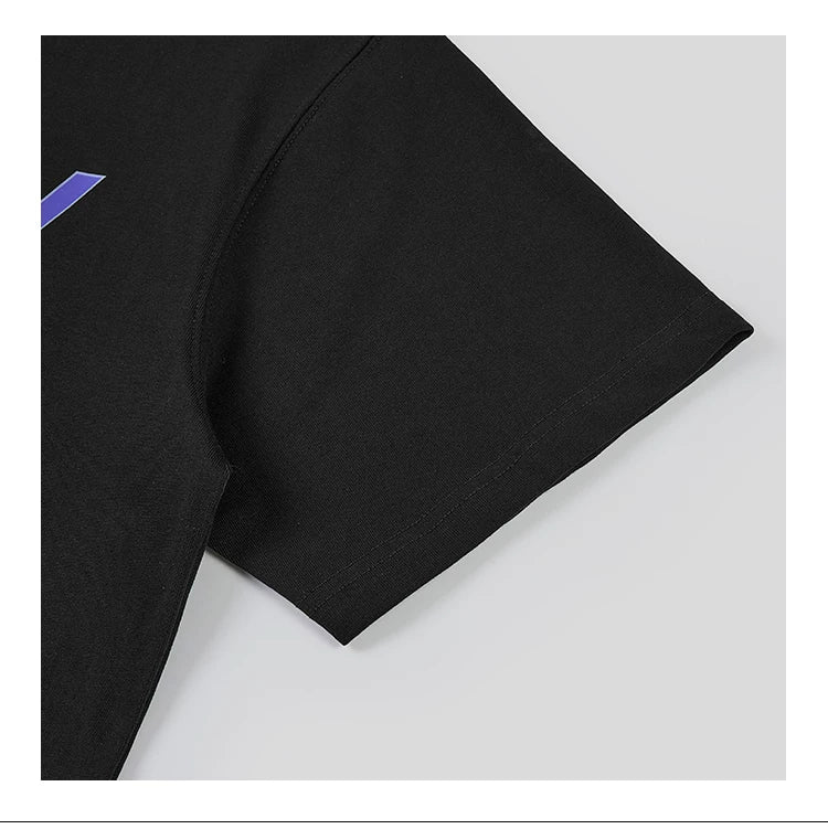 HEADACHE Bold Letter Print Round Neck Tee