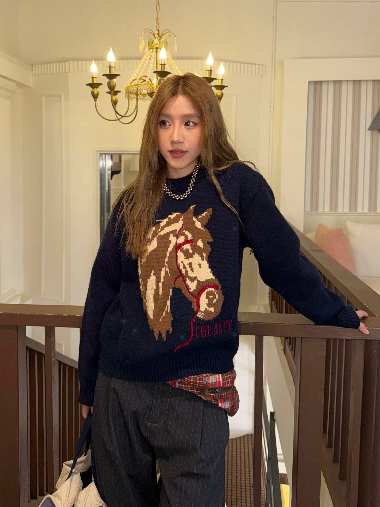 CCYE Lazy Premium Exterior Knitted Sweater
