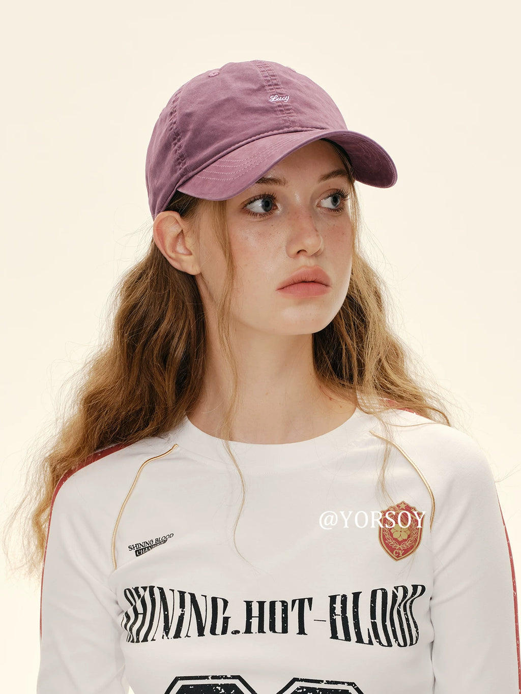 YORSOY Embroidered Simple and Versatile Cap
