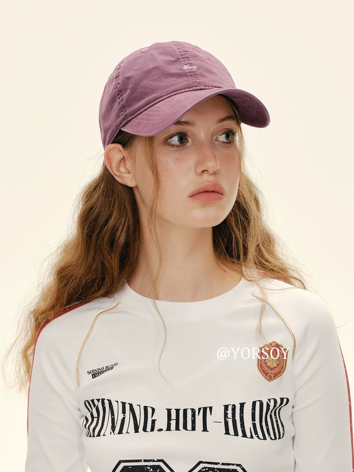 YORSOY Embroidered Simple and Versatile Cap