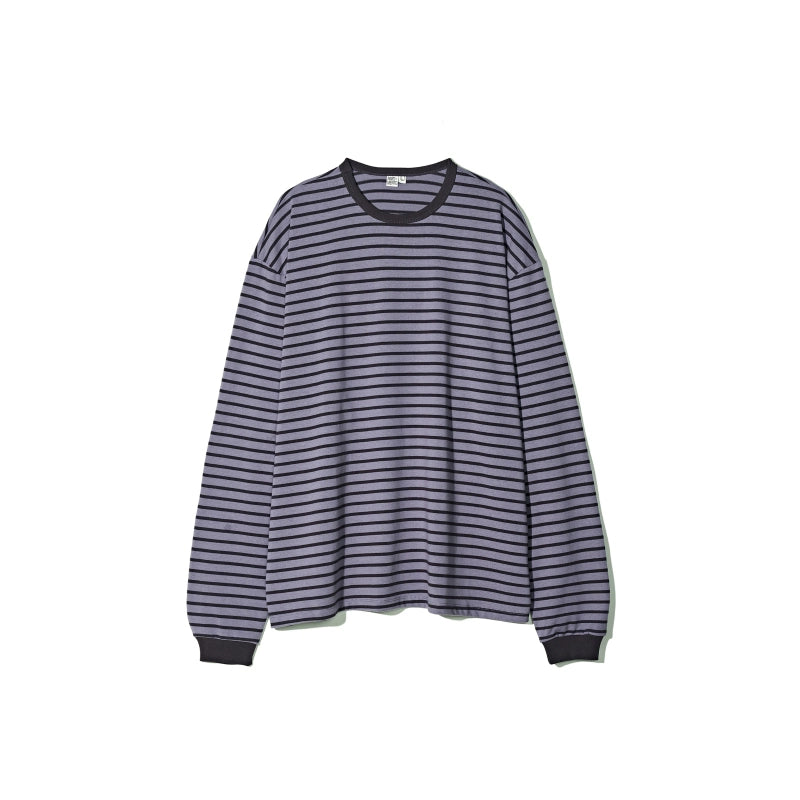 PARTIMENTO Korean Version Trendy Versatile Classic Striped Long Sleeves