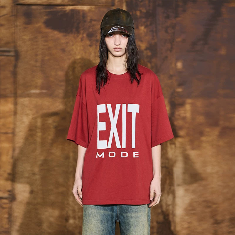 BLINDNOPLAN Basic Large Logo Printing Casual Tee