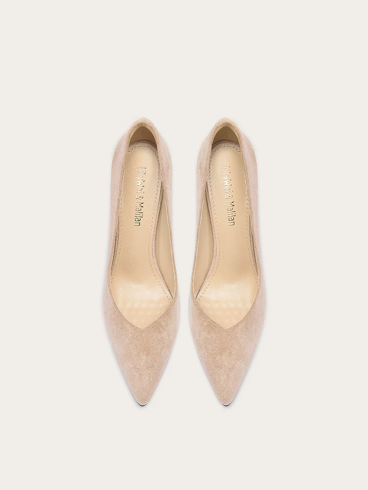 Lily Wei Temperament Versatile V-mouth High Heels