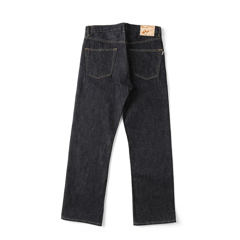Mbbcar Retro High Waist Straight Jeans