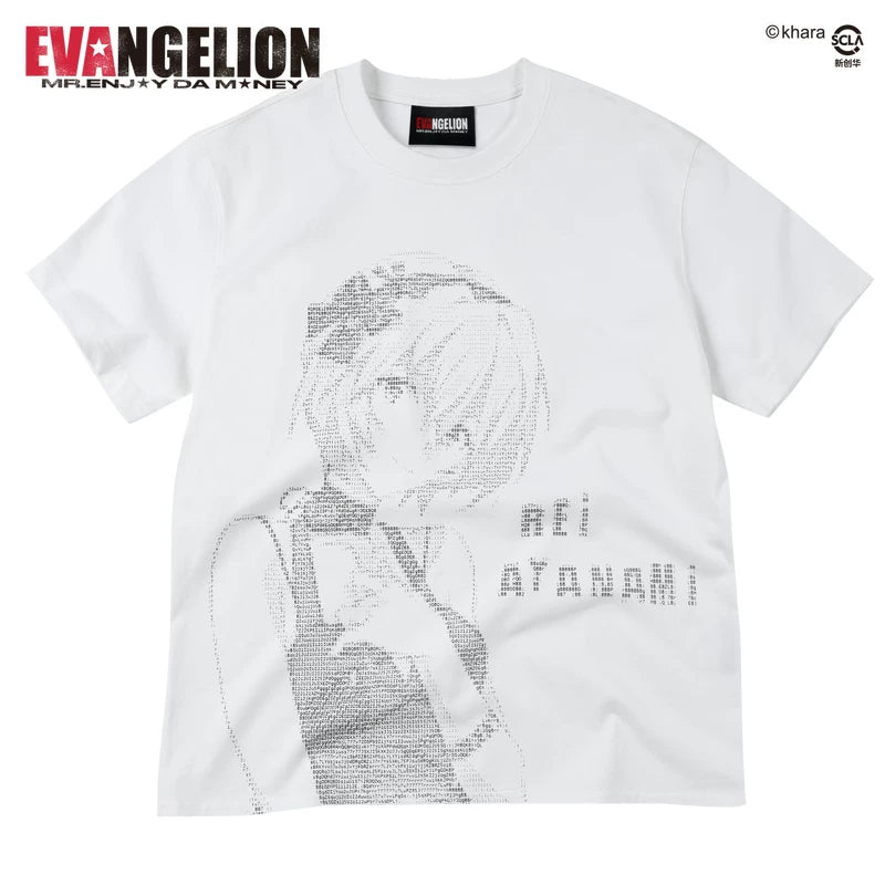MEDM Loose Round Neck Versatile Tee