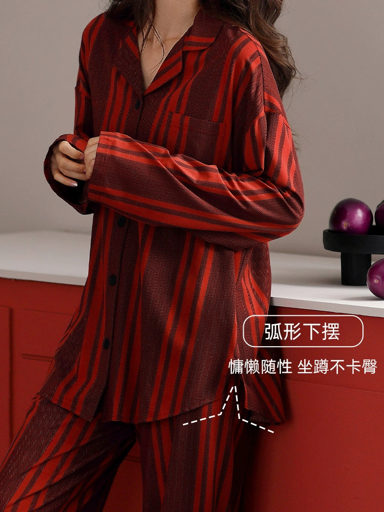 Yuenei Premium Long Sleeve Home Pajamas