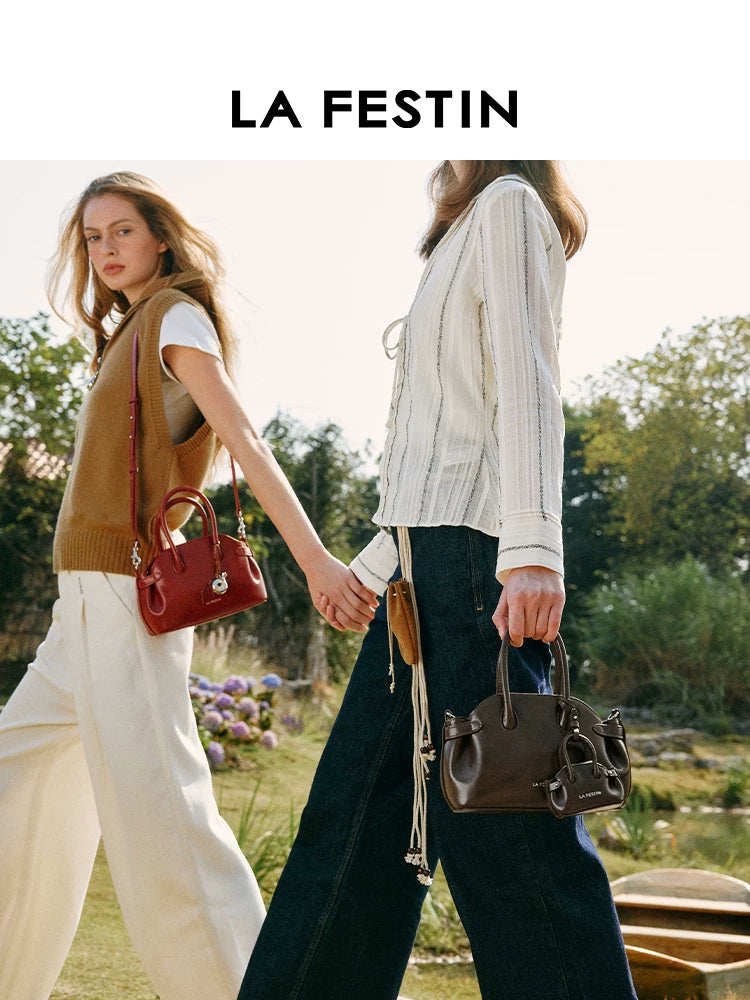 La Festin Vintage Crossbody Tote