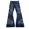 PAIKI Zipper Personality Niche Versatile Jeans