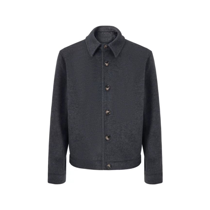 SEE ALSO Slack Silhouette Warm Woolen Jacket