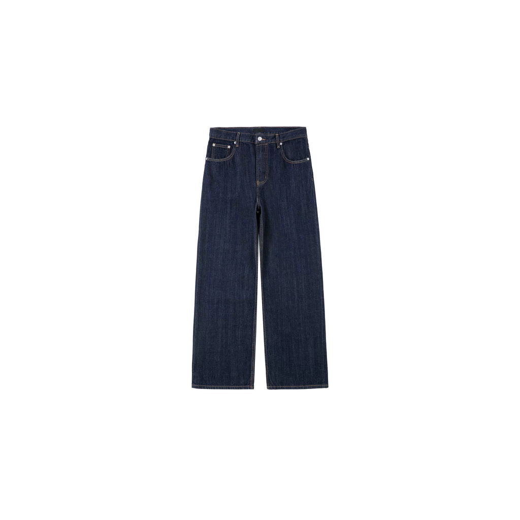 PLUS NO LOGO Loose Straight Primary Color Jeans