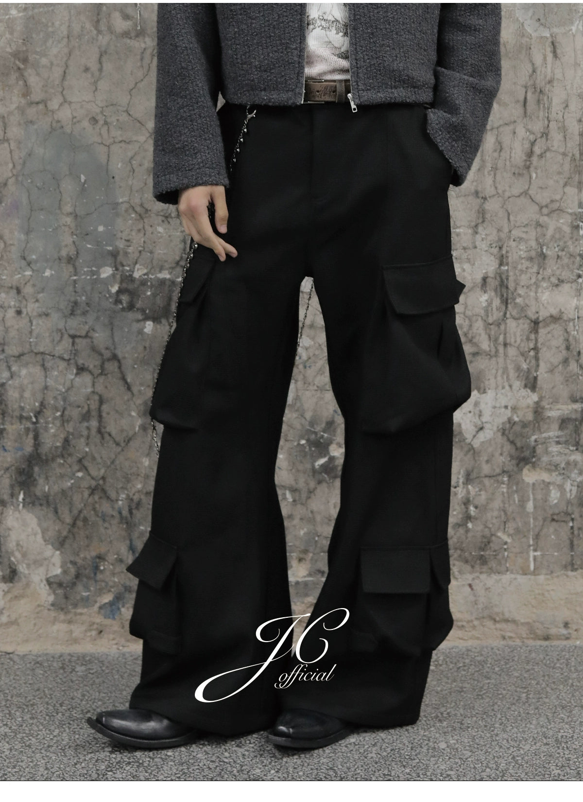 JCAESAR POCKET Multi-pocket Tooling Scimitar Pants