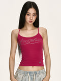 Anna Aneae I-shaped Hot Diamond Knitted Sling