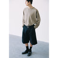Anniehall Washed Textured Blockbuster Shorts