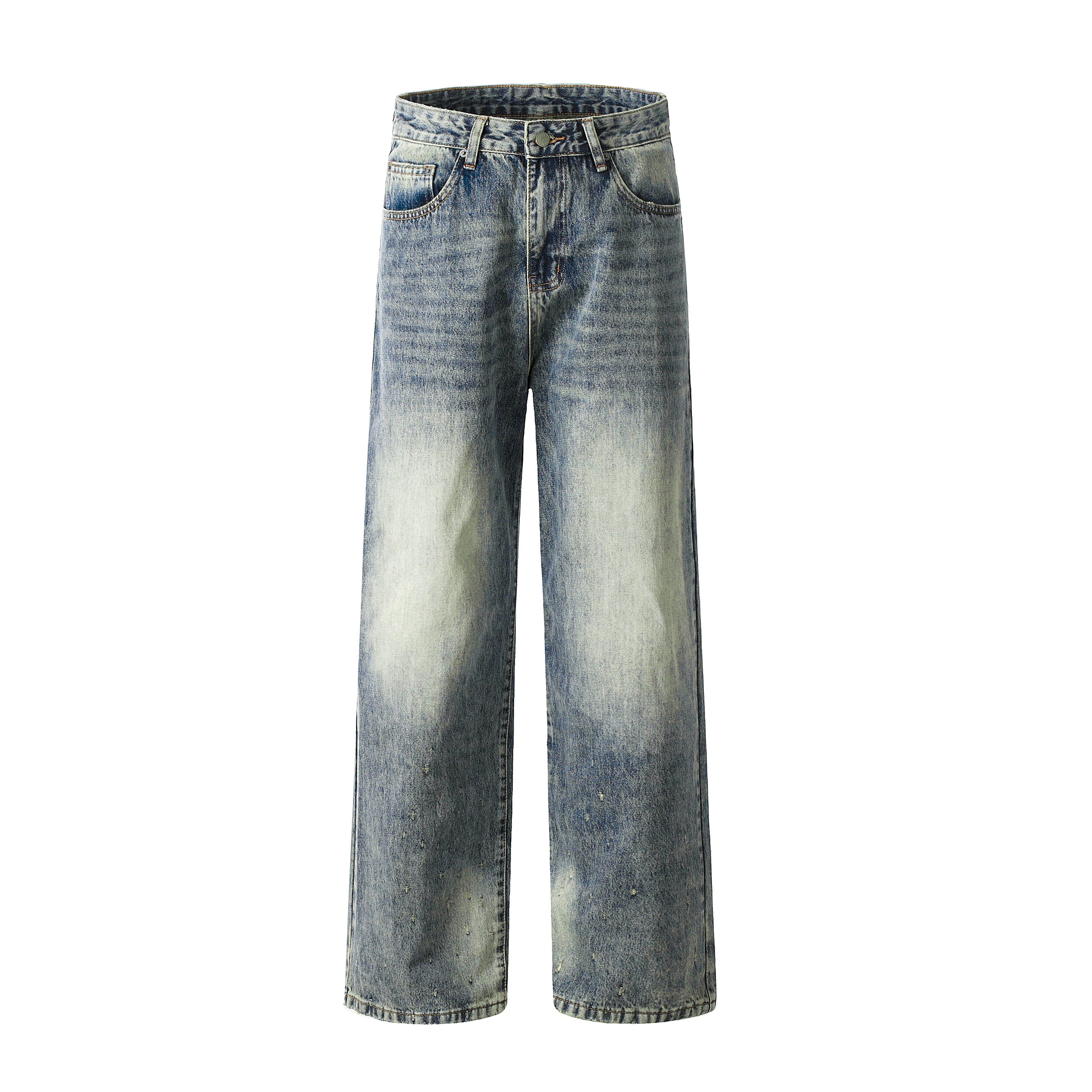 MICHINNYON Polished Straight Casual Jeans