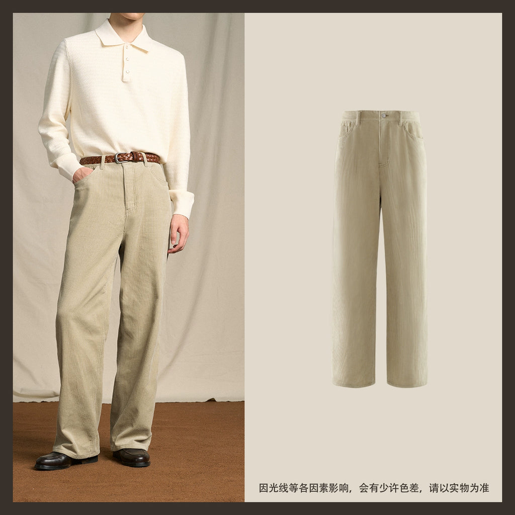 CULTUM Vintage High Waist Loose Wide Leg Casual Pants