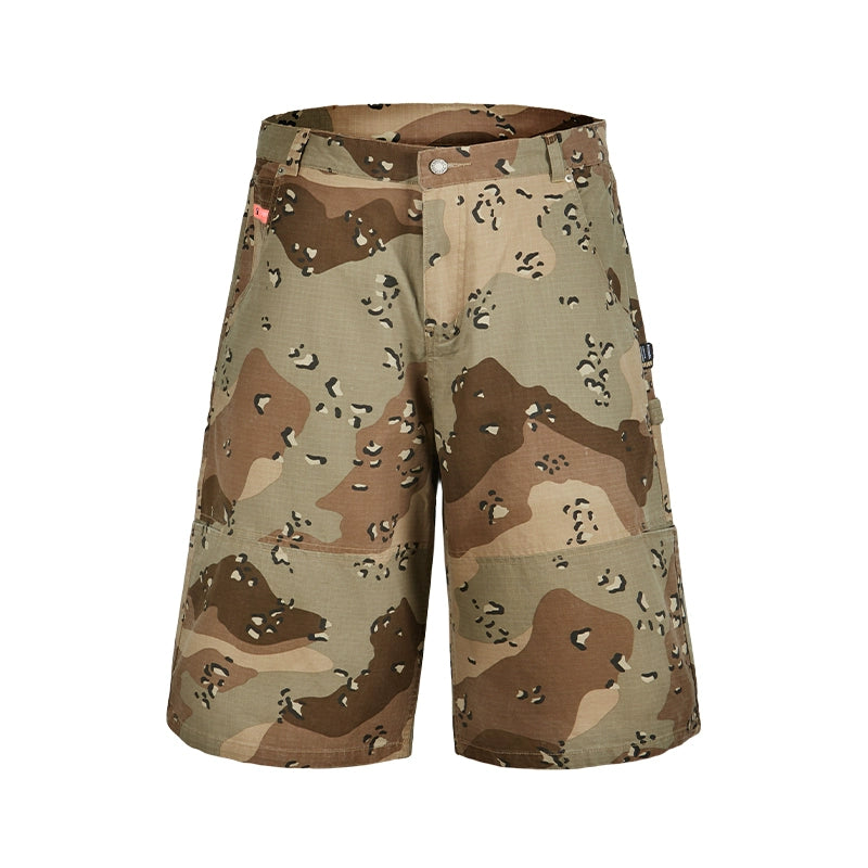 Remedy Camouflage Wide Leg Casual Tooling Shorts