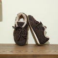 Lidaren Produced Leather Retro Fleece Casual Sneakers