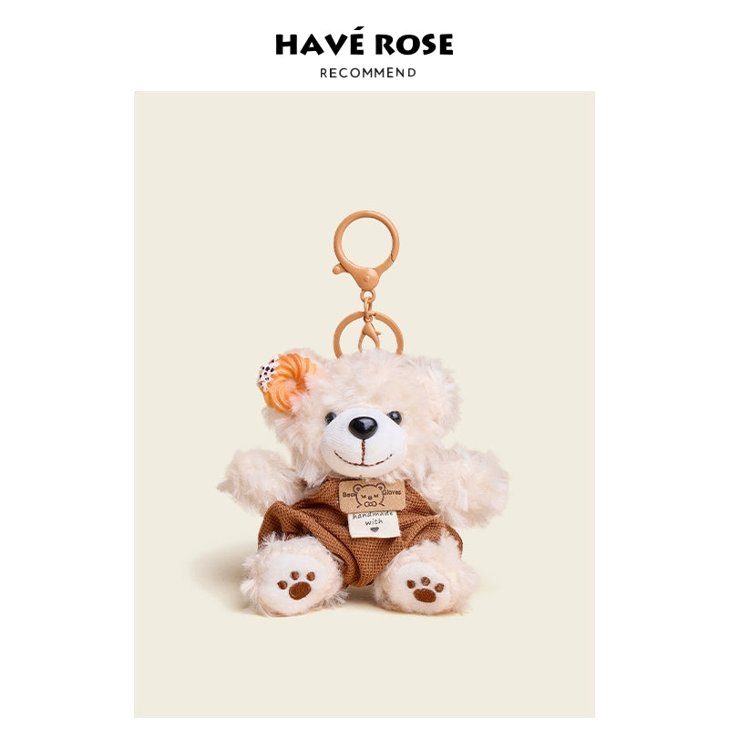 HAVEROSE Baked Bear Bag Pendant
