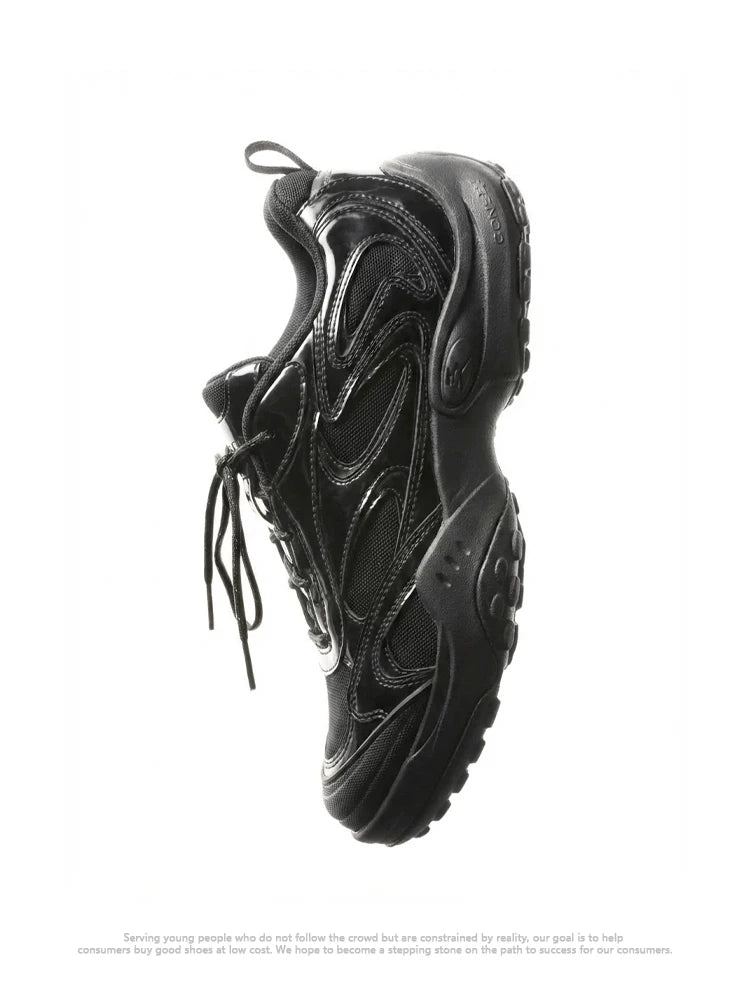 Donkey Retro Sport Platform Hiking Shoes