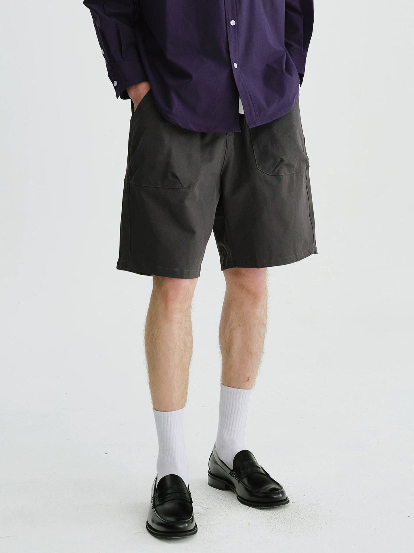 LIVINGTOWN Tooling Versatile Loose Shorts