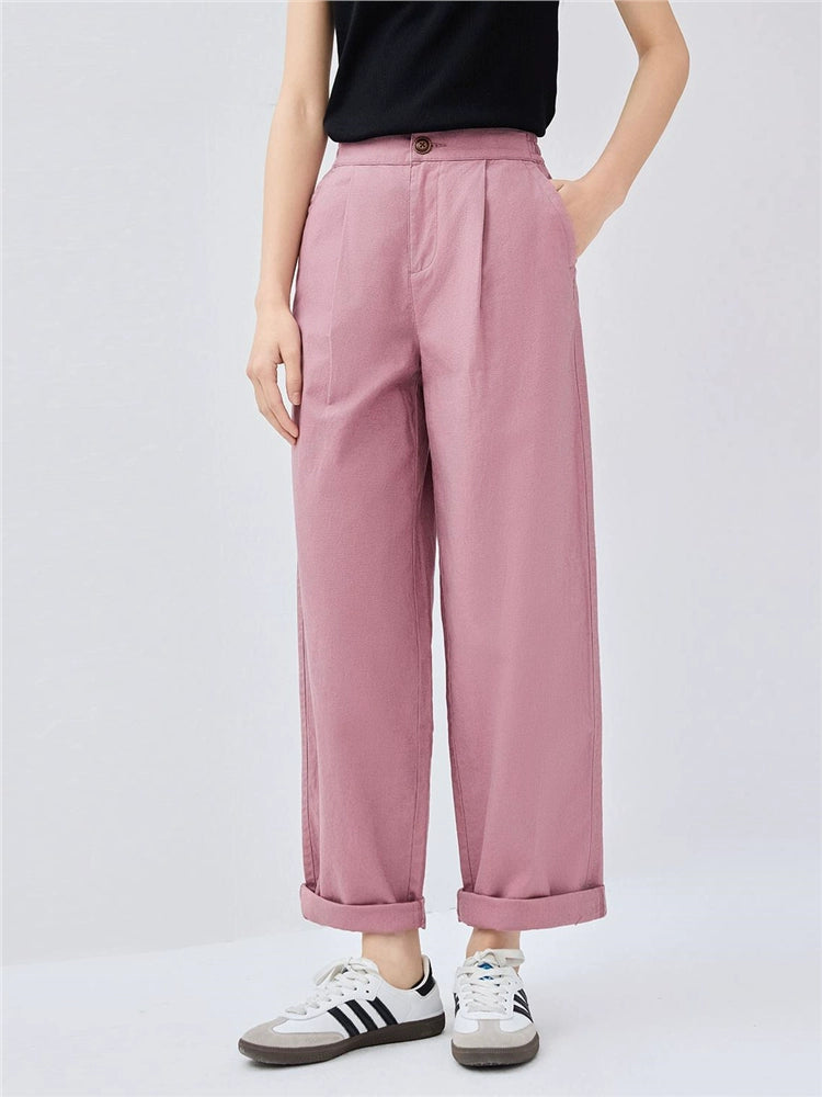 Giordano Pleated Semi-elastic Waist Slacks