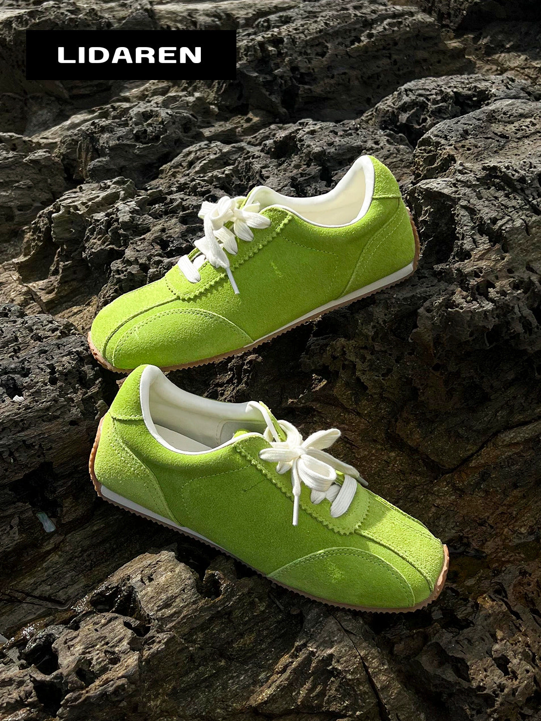 Lidaren Produced Leather Retro Outdoor Soft-soled Casual Shoes