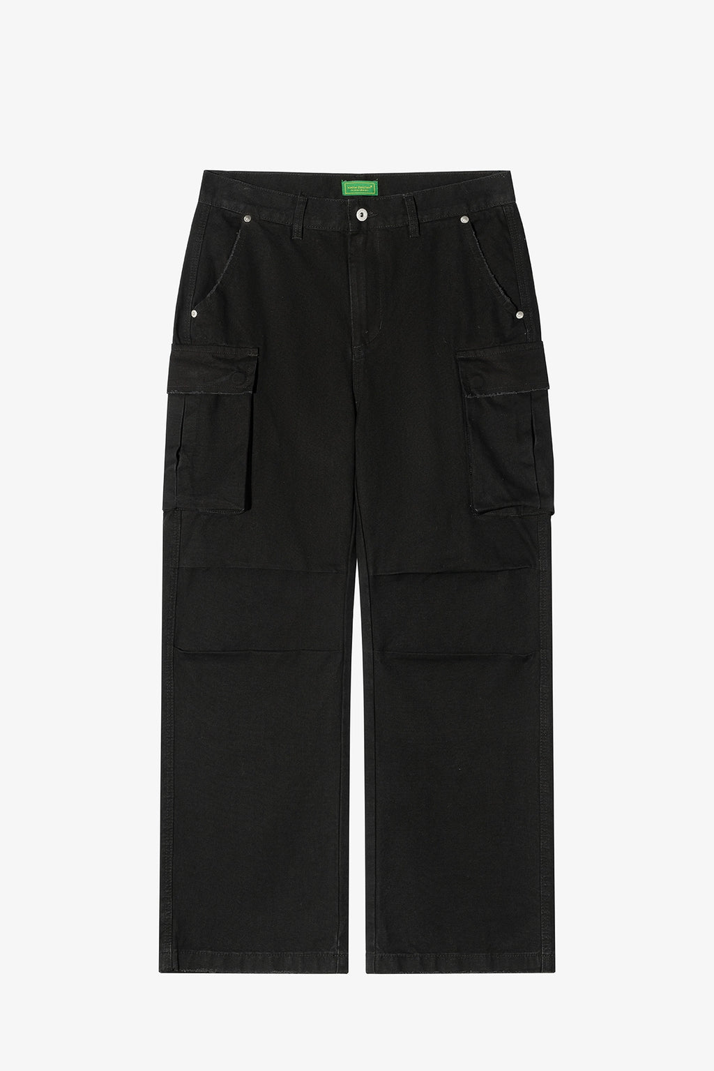 NO LOGO Straight Loose Washed Old Overalls