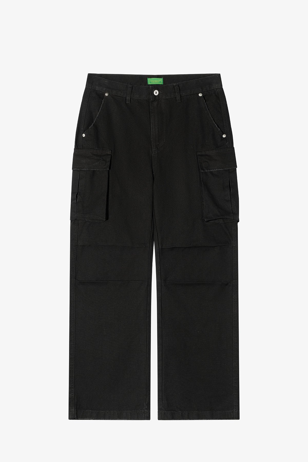 NO LOGO Straight Loose Washed Old Overalls