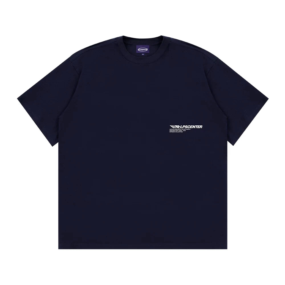 Loopsoon Casual Loose Round Neck Tee