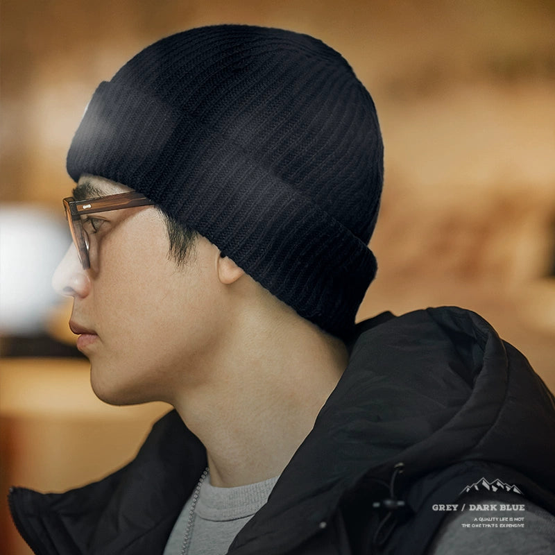 Maden Vintage Alphabet Knitted Wool Hat