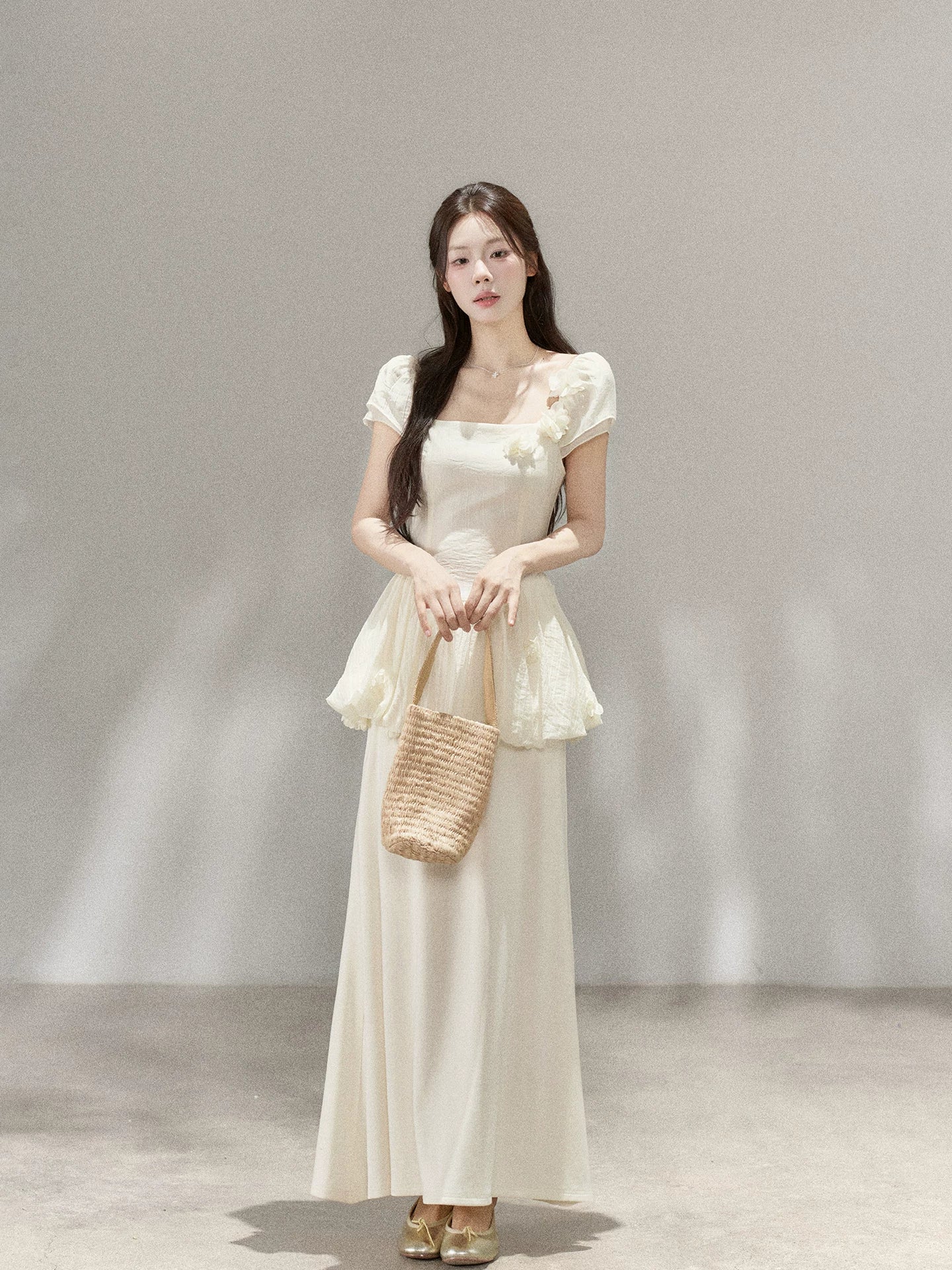 Wildberry Waist-cinching Elegant Long Dress
