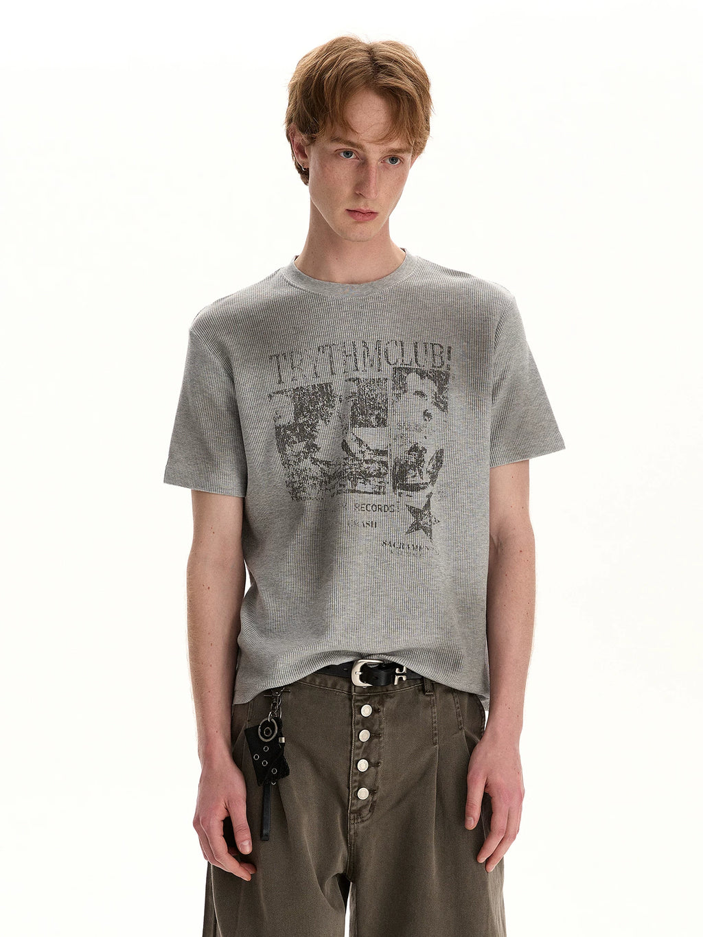 A PUEE Street Retro Vintage T-Shirt – Boxy Fit Drop Shoulder Top
