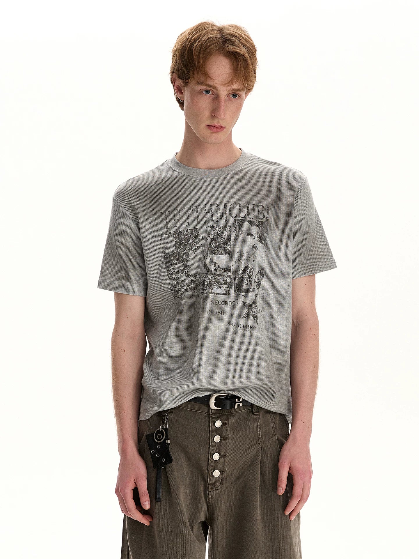 A PUEE Street Retro Vintage T-Shirt – Boxy Fit Drop Shoulder Top