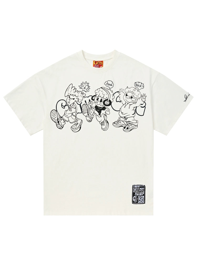 GameOne 23ss "Bigfoot Villain" American Blockbuster Tee