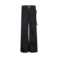 EME Striped Niche Loose Straight Thin Trousers