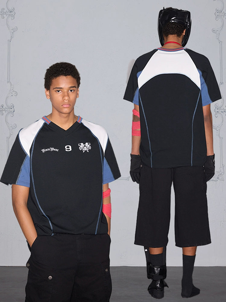 Rocawear Splicing Deconstruction 9 Character Jersey Tee