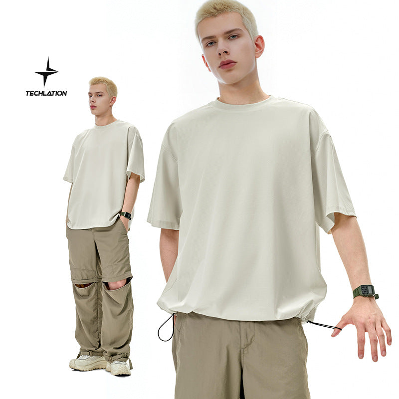 INF TECH Outdoor Breathable Quick-dry Cooling Short Sleeve T-shirt