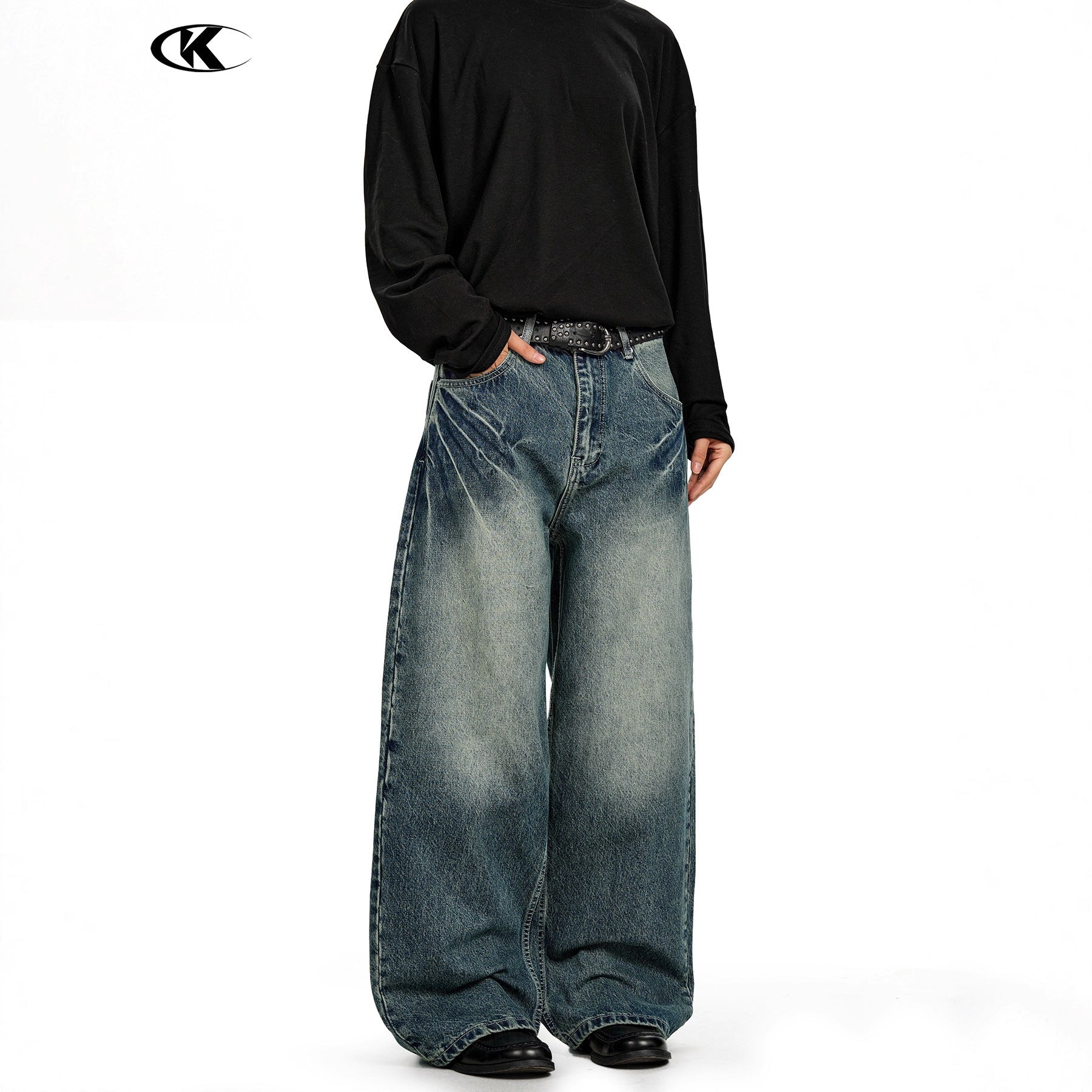 11KN Retro Lightning Straight Jeans