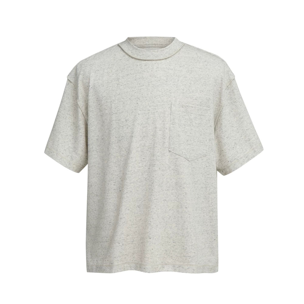 VLABMADE Slack Vacation Soft Waxy Short Wide Tee